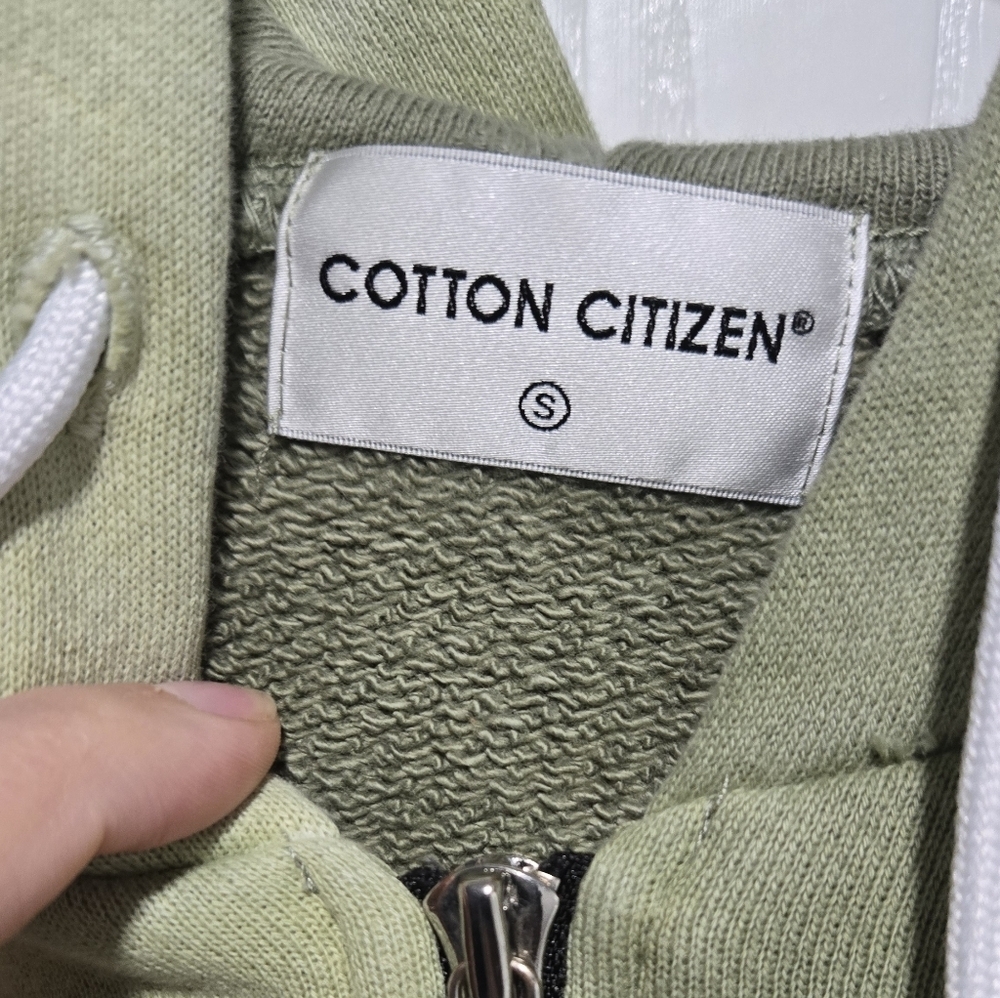 Cotton Citizen Green Brooklyn Oversized Tie-Dye Hoodie Size Small - Picture 5 of 8